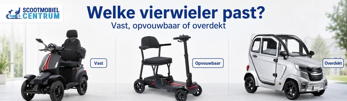 For Motion On Four, IVA Traveler 500 en For Motion Dike als vaste opvouwbare en overdekte vierwielers