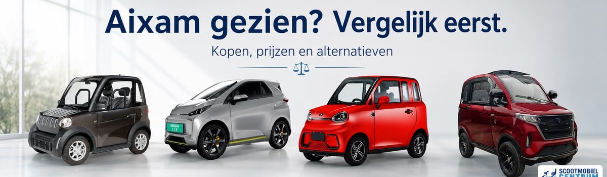 Aixam brommobiel kopen modellen prijzen occasions en alternatieven vergelijken