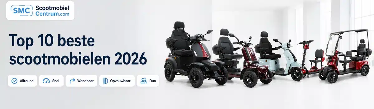Top 10 beste scootmobielen 2026 vergelijken op comfort actieradius en gebruik